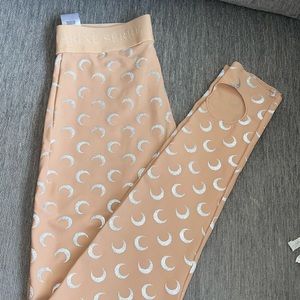 Medium Marine Serre all over Moon Reflective leggings